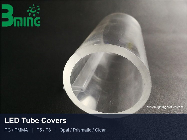 LED tube cover for T5/T8 tubes